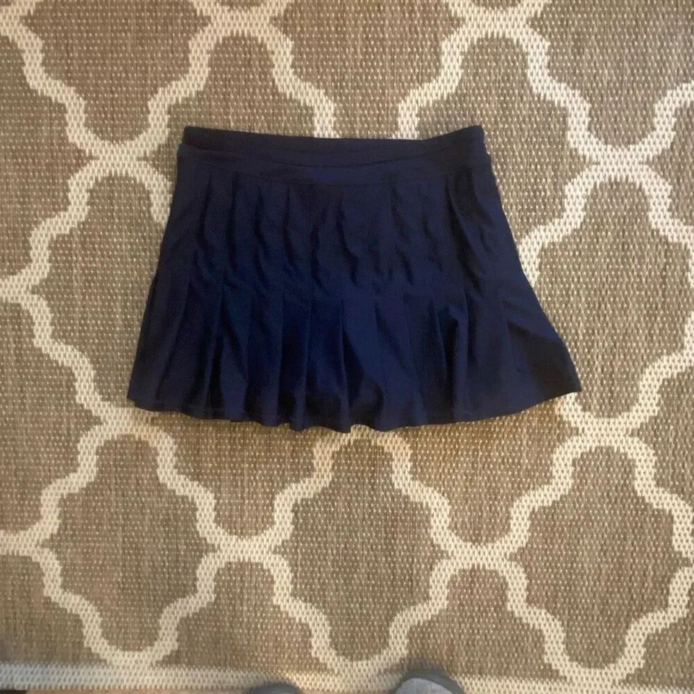 Lucky In love navy blue tennis skirt, size small